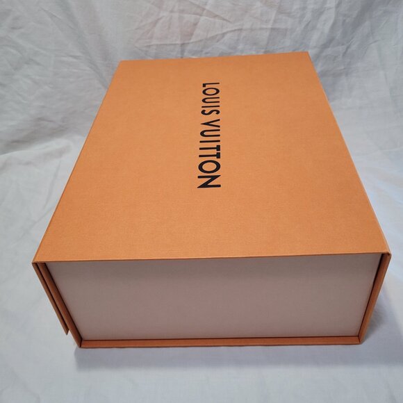Louis Vuitton Magnetic Gift Box Decorative Storage Organizer Empty 14 x 10 in - Picture 3 of 12